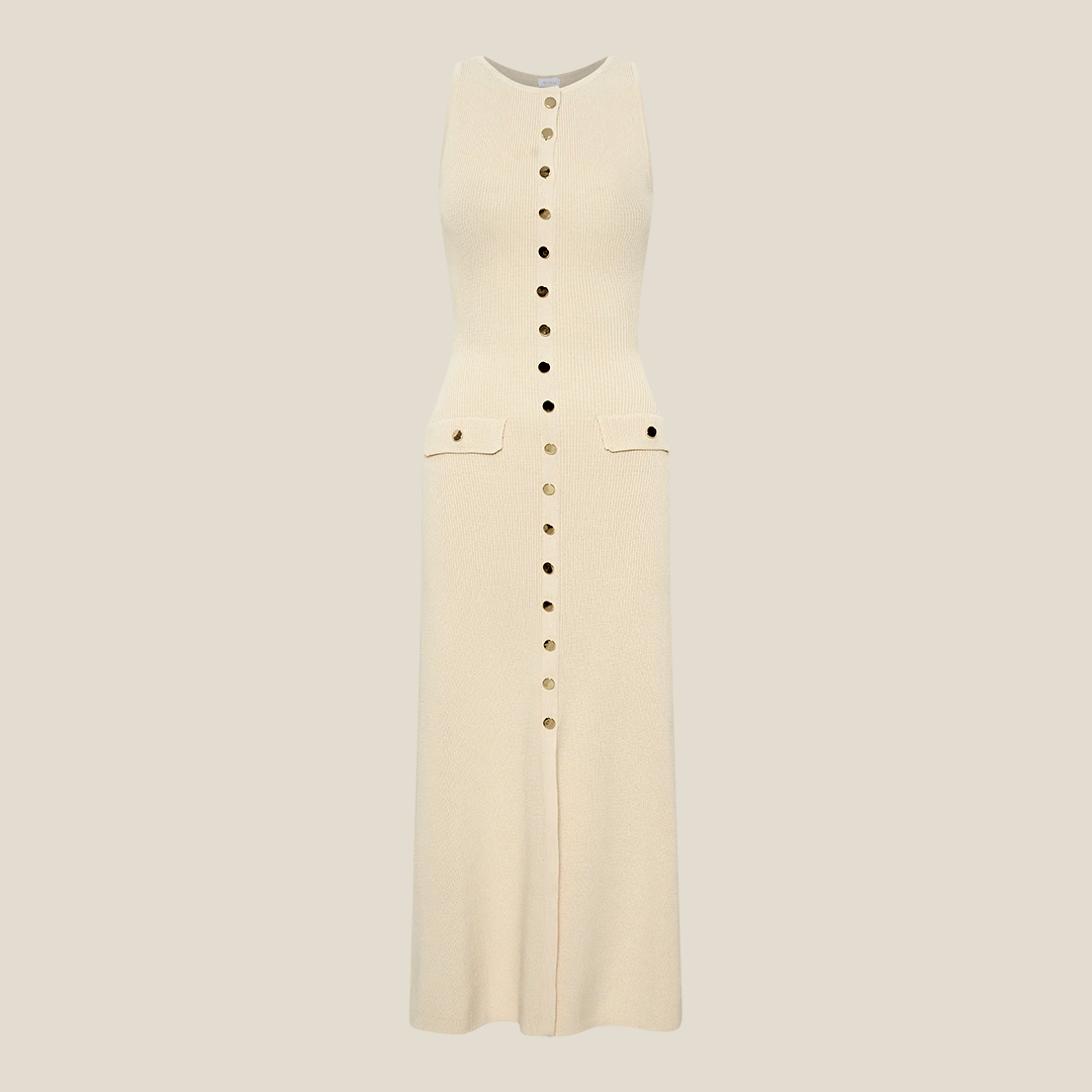 Beatrice Women's Belted Cotton Shirt Midi Dress - Image 11