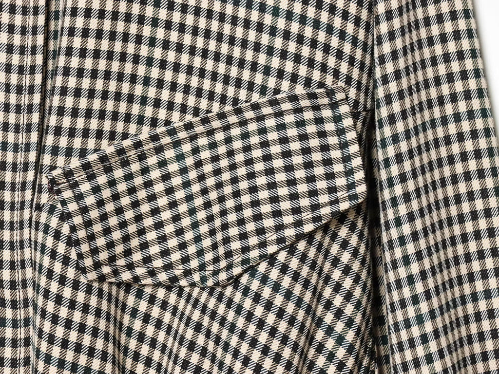 Emma High Neck Checked Bomber Jacket - Women's Everyday Outerwear - Image 17
