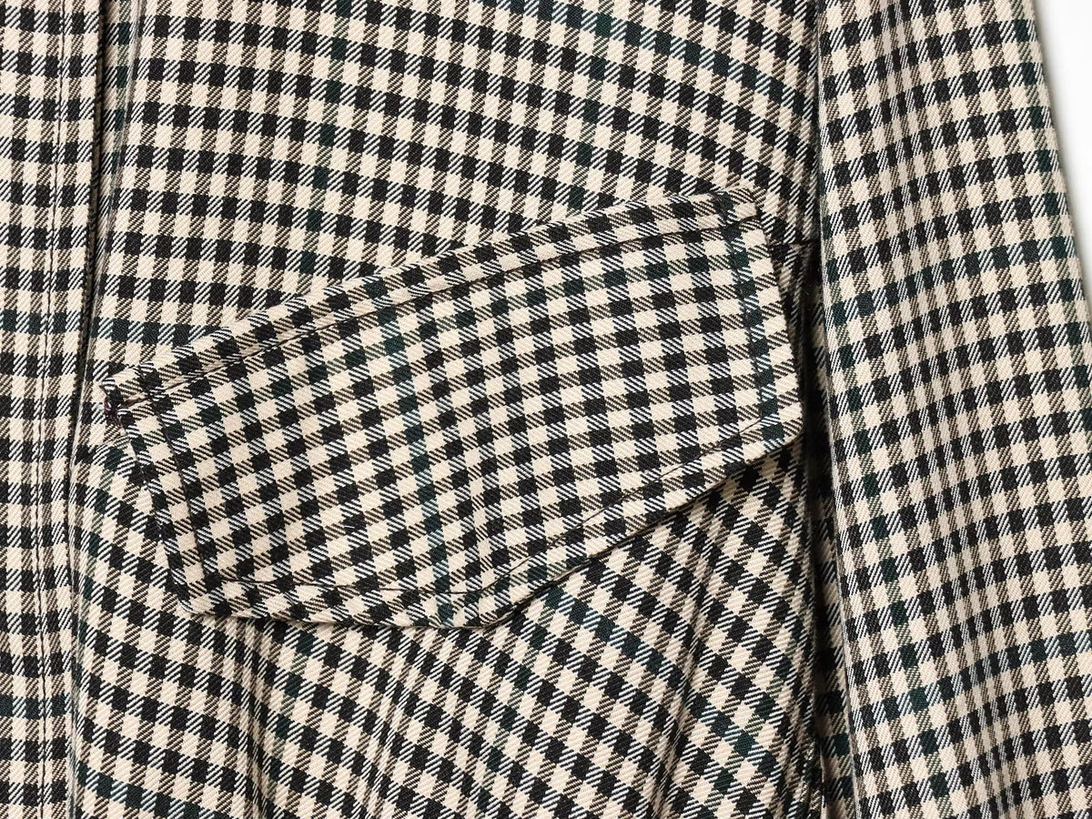Emma High Neck Checked Bomber Jacket - Women's Everyday Outerwear - Image 17