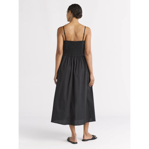 Alecto Pleated Spaghetti Strap Midi Dress - Elegant Occasion Dress for Women - Image 2