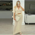 Celeste Crochet Stylish Set - Women's Coordinated Two-Piece Outfit - Image 6