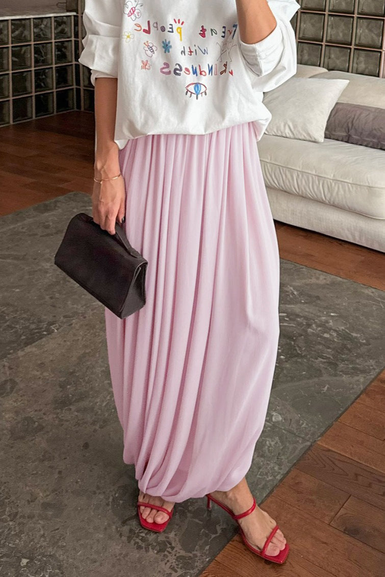Afroza Chiffon Flowing Maxi Skirt - Women's Fashion Skirt - Image 11