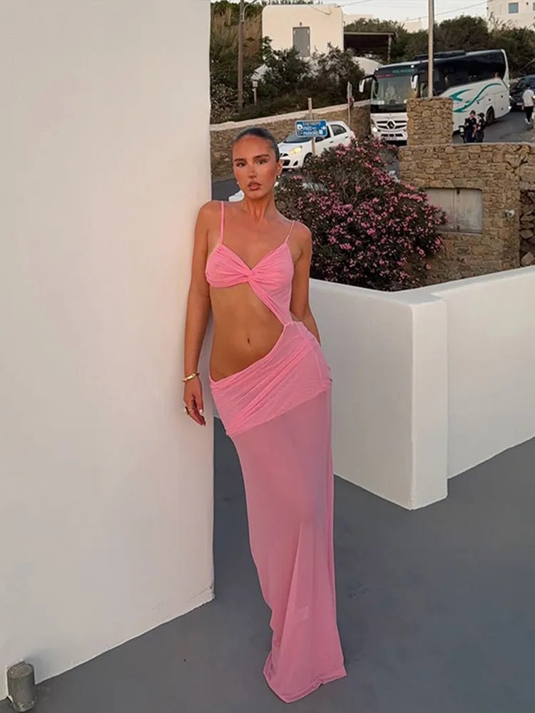 Beatrice Twist Cut Out Maxi Dress - Elegant Occasion Dress for Women - Image 6