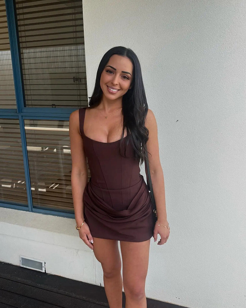 Amy Sleeveless Mini Dress - Elegant Occasion Dress for Women - Image 2