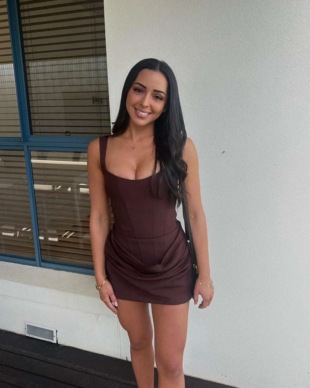 Amy Sleeveless Mini Dress - Elegant Occasion Dress for Women - Image 2