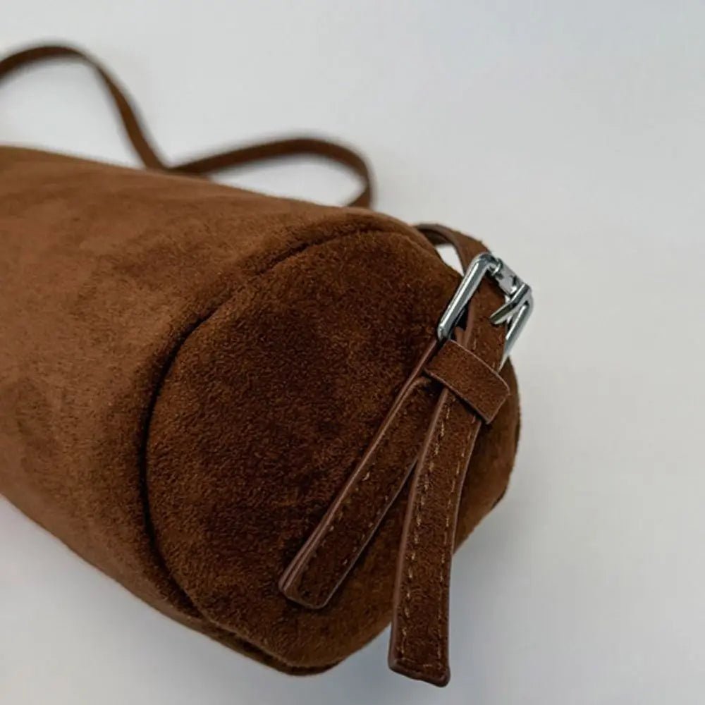 Beatrice Suede Pillow Hobo Bag - Women's Everyday Handbag - Image 4
