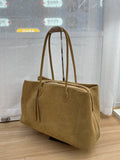 Carly Frosted Suede Tote Bag - Women's Everyday Handbag - Image 19