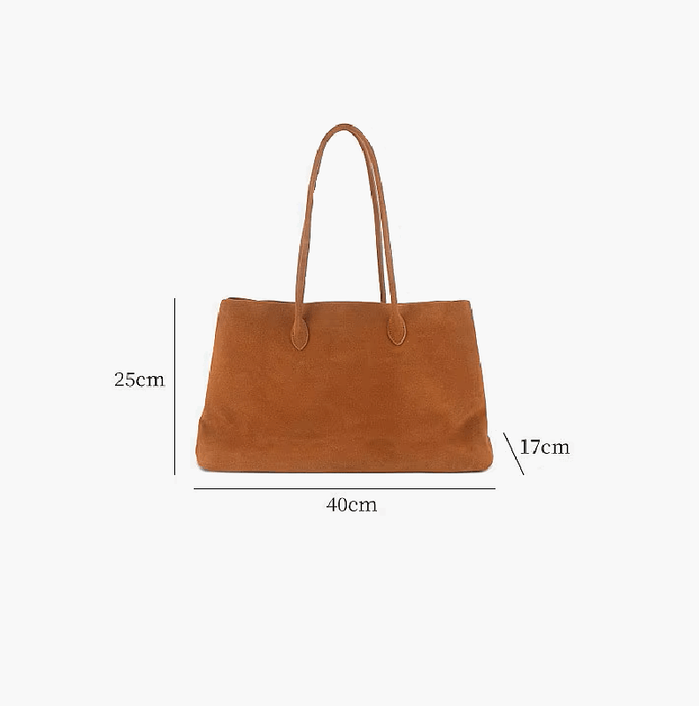 Carly Frosted Suede Tote Bag - Women's Everyday Handbag - Image 13