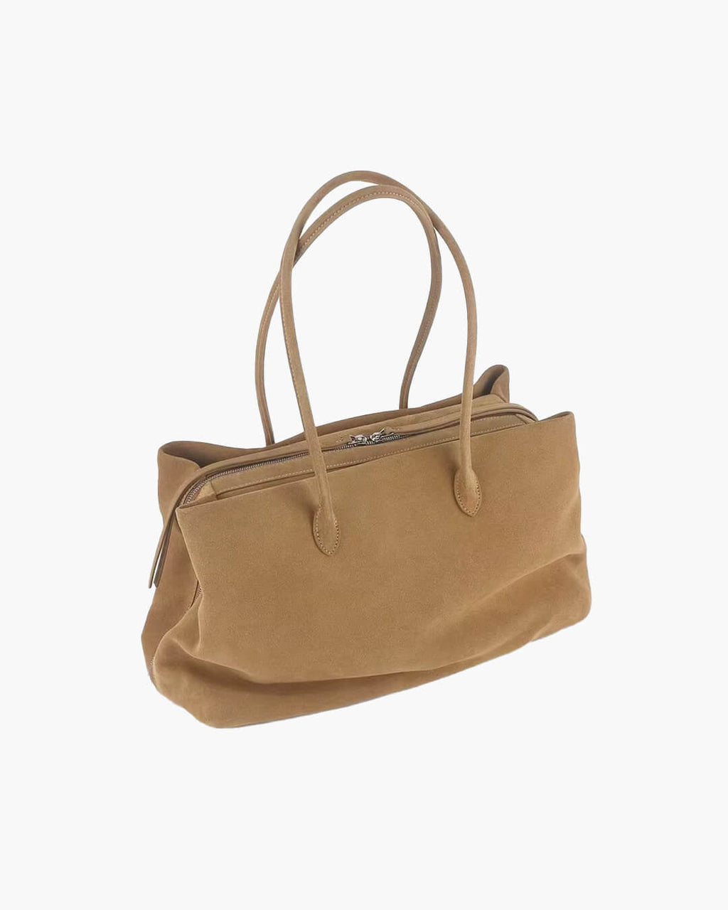 Carly Frosted Suede Tote Bag - Women's Everyday Handbag - Image 8