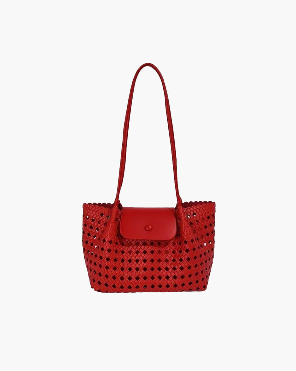 Marina Embossed Shoulder Bag - Women's Everyday Handbag - Image 12