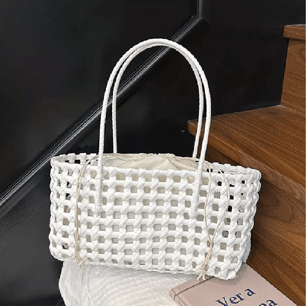 Claudia Hollowed Shoulder Tote - Women's Everyday Handbag - Image 14