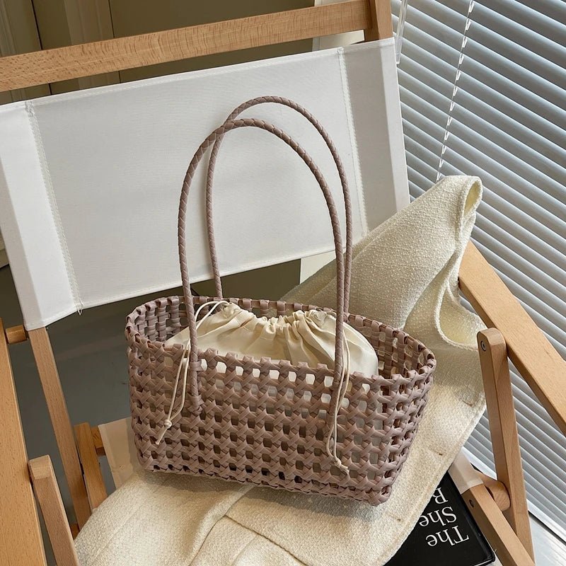 Claudia Hollowed Shoulder Tote - Women's Everyday Handbag - Image 2