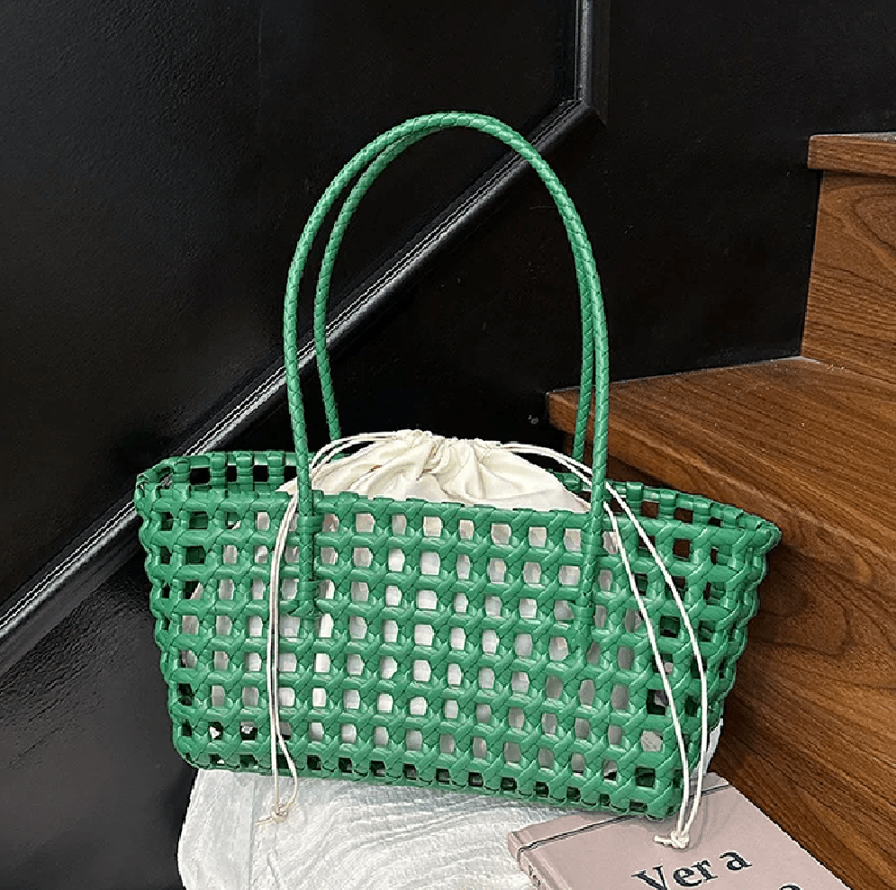Claudia Hollowed Shoulder Tote - Women's Everyday Handbag - Image 20