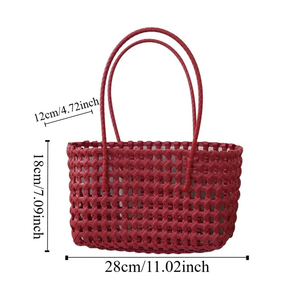 Claudia Hollowed Shoulder Tote - Women's Everyday Handbag - Image 22