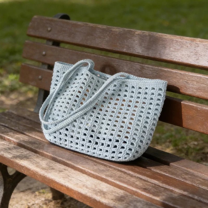 Julia Crochet Shoulder Bag Kit - Women's Everyday Handbag