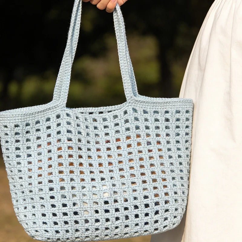 Julia Crochet Shoulder Bag Kit - Women's Everyday Handbag - Image 3