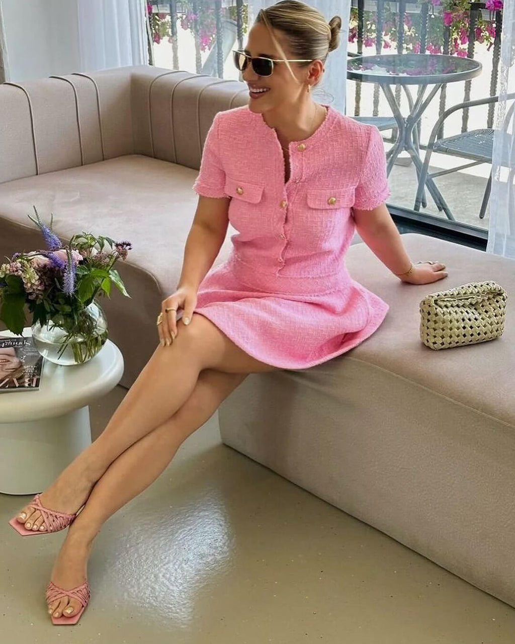 Beatrice Slim Fit Summer Dress - Elegant Occasion Dress for Women - Image 5