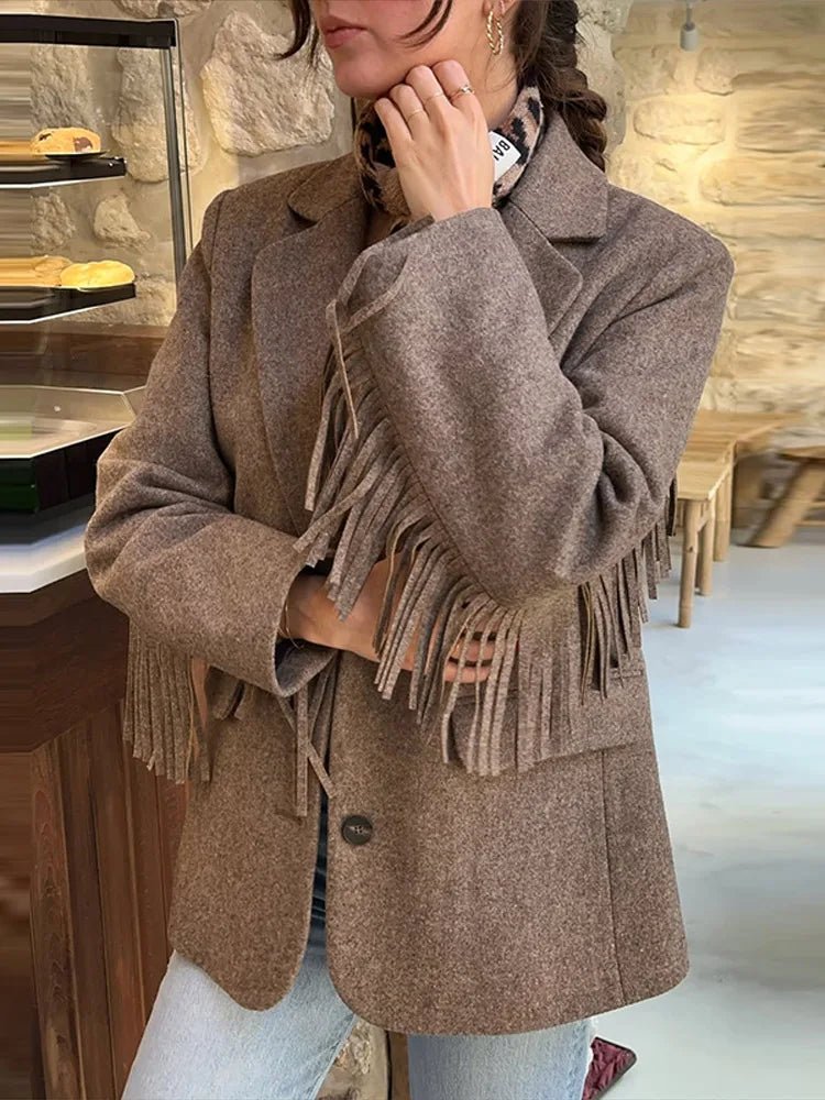 Anna Tailored Blazer Coat - Women's Tailored Outerwear