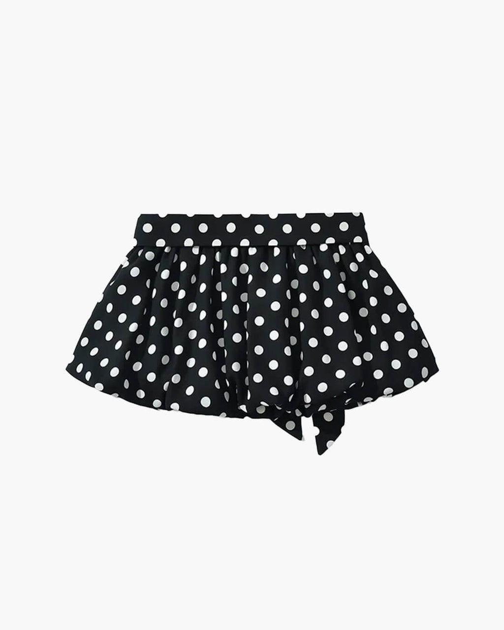 Astrid Polka Dot Elastic Waist Mini Skirt - Women's Everyday Bottoms - Image 4