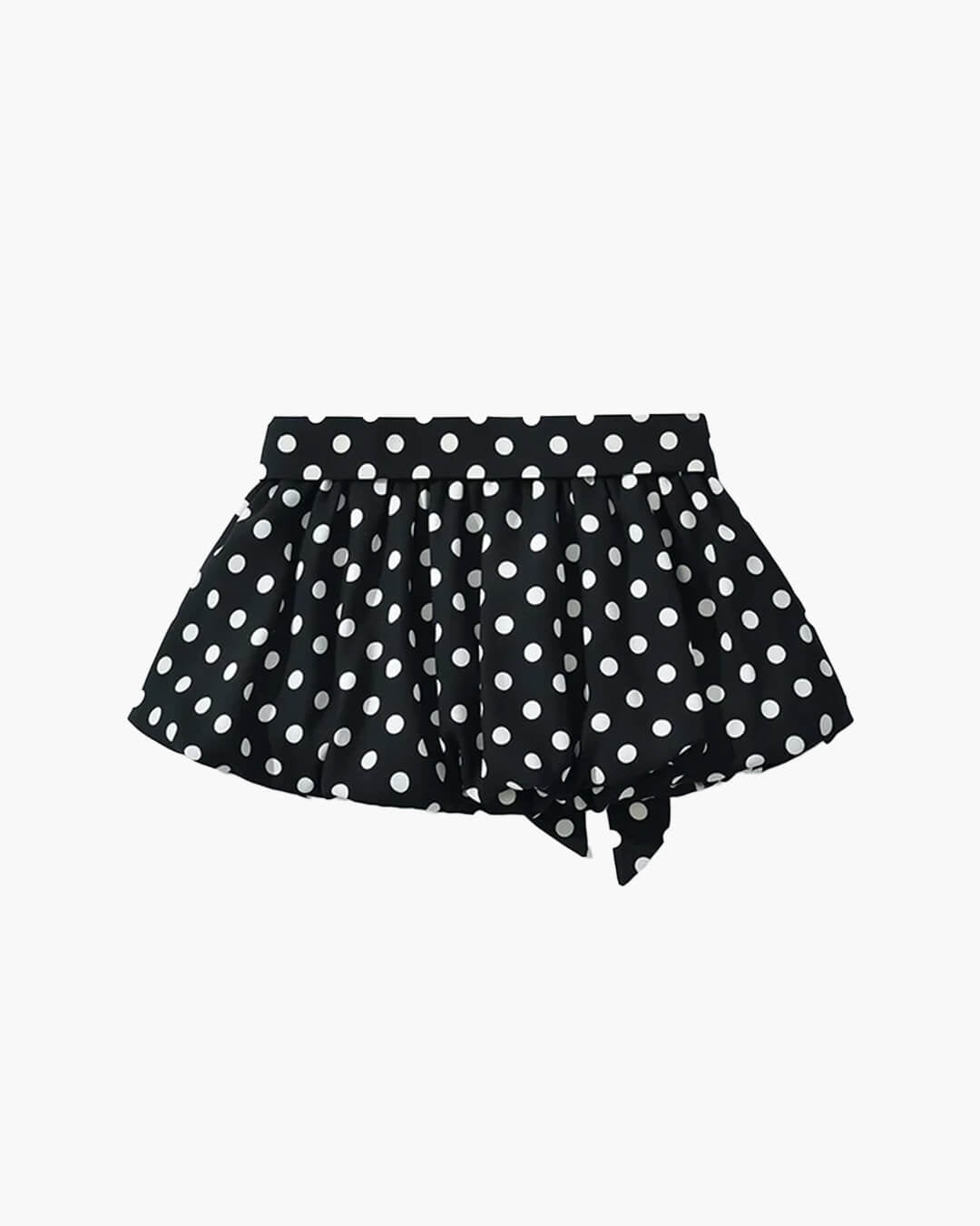 Astrid Polka Dot Elastic Waist Mini Skirt - Women's Everyday Bottoms - Image 4