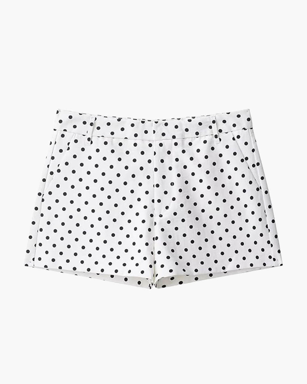 Jillian Polka Dot Mid-Rise Shorts - Women's Everyday Bottoms