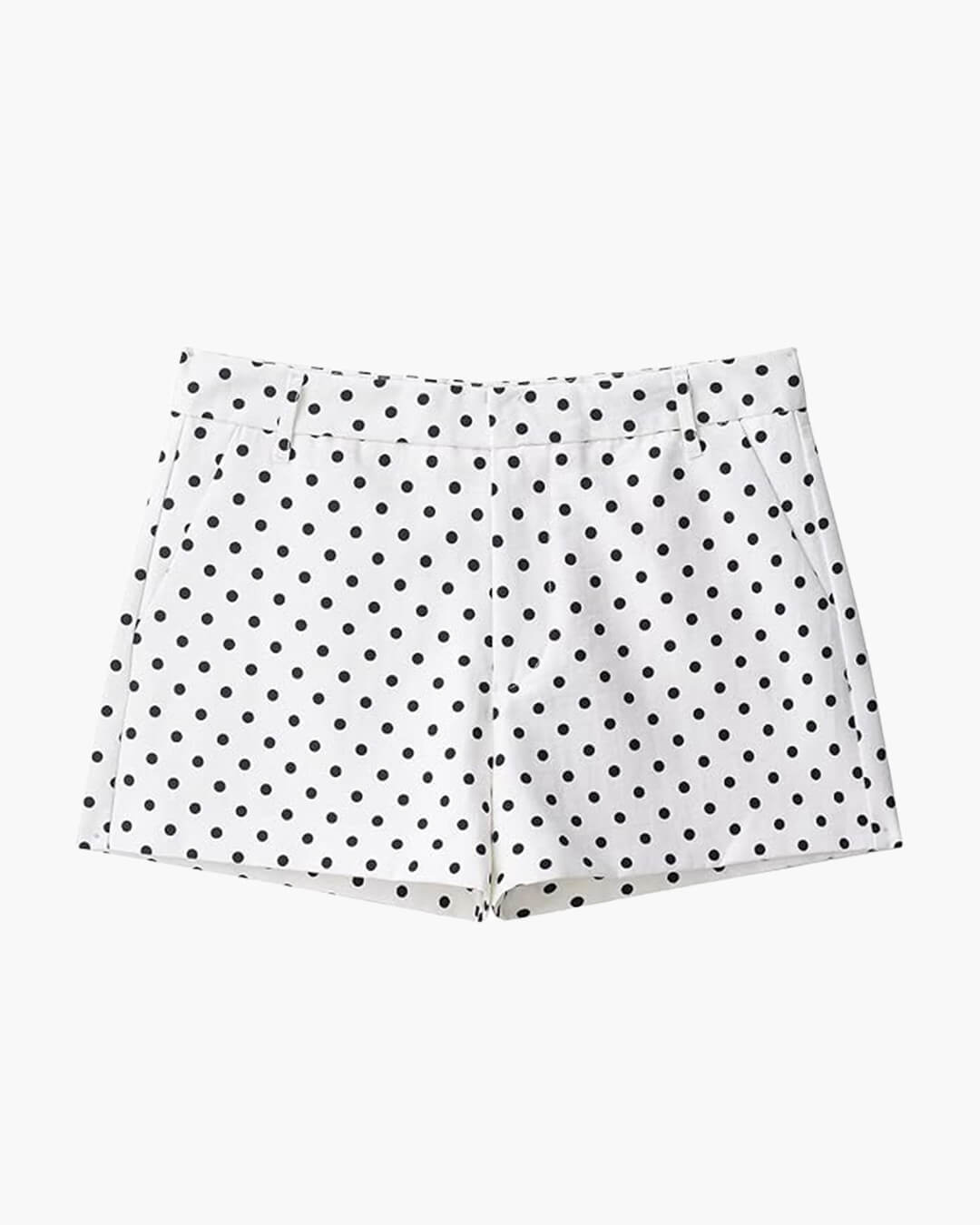 Jillian Polka Dot Mid-Rise Shorts - Women's Everyday Bottoms