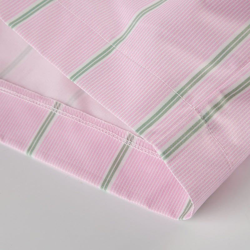 Liesel Striped Poplin Boxer Shorts - Women's Everyday Bottoms - Image 12