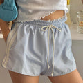 Ruby Striped Drawstring Shorts - Women's Everyday Bottoms