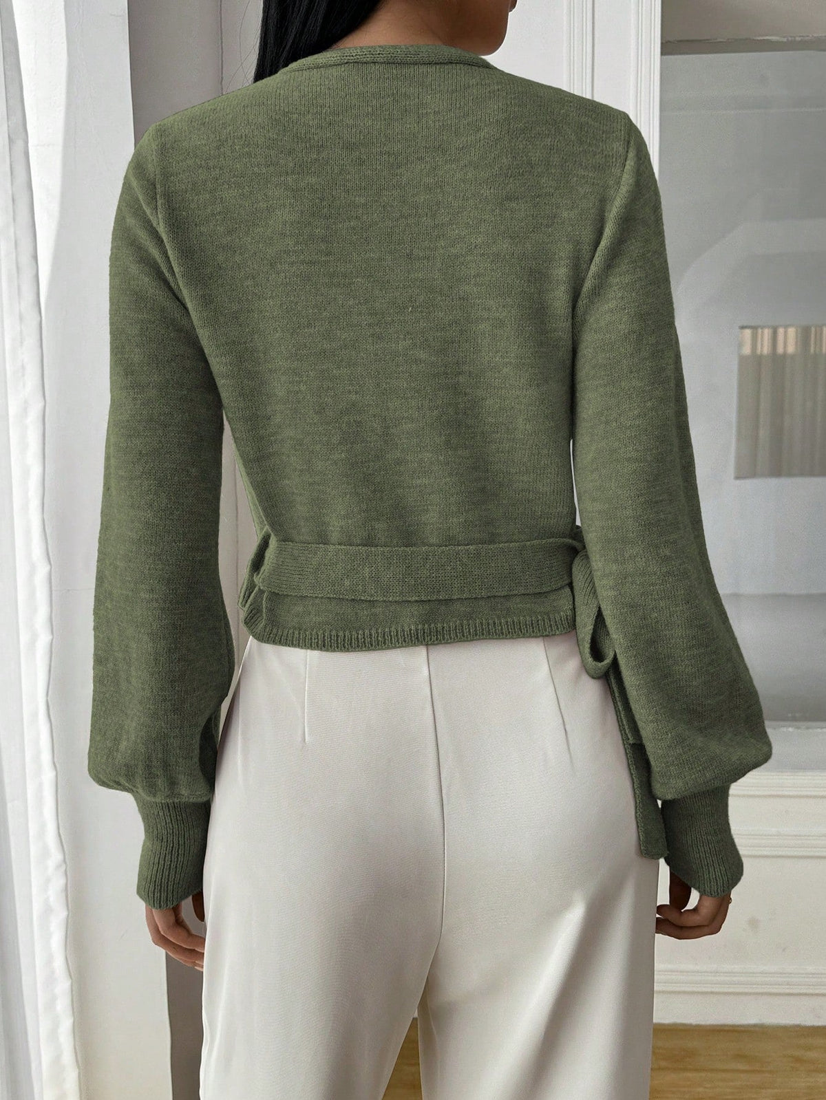 Diana Women's Knit Cardigan Sweater - Soft Cozy Fall Layer - Image 8