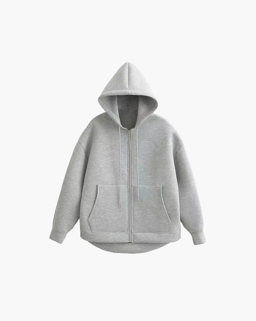 Eveline Zip-Up Hoodie - Women's Cozy Knitwear