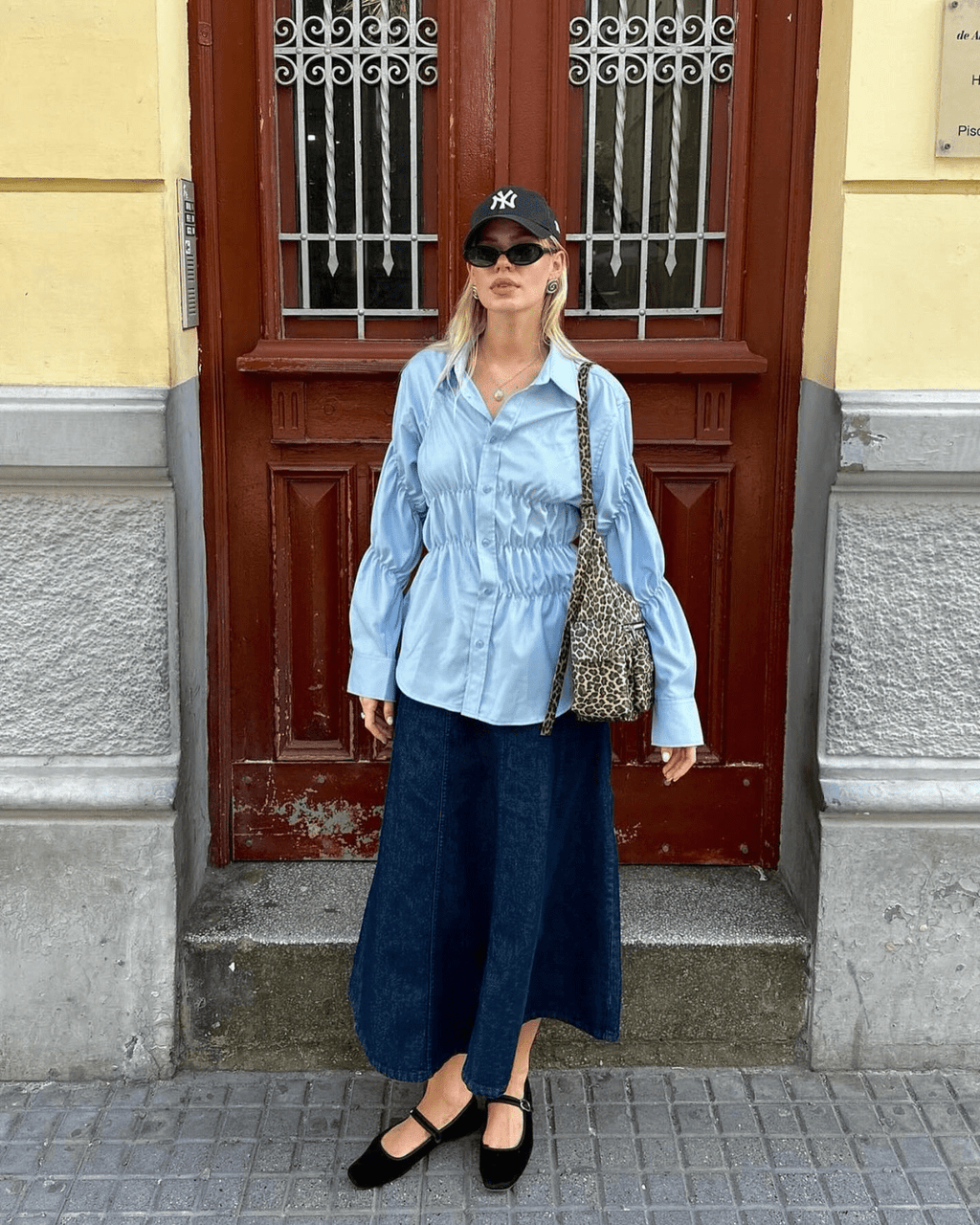 Suzette Long Sleeve Scrunched Shirt - Women's Everyday Fashion Top - Image 5