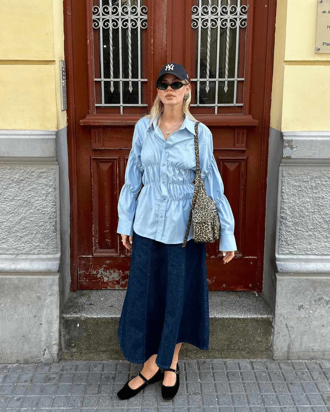 Suzette Long Sleeve Scrunched Shirt - Women's Everyday Fashion Top - Image 5