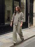 Linda Utility Cropped Trench Coat - Women's Fall and Winter Outerwear - Image 6