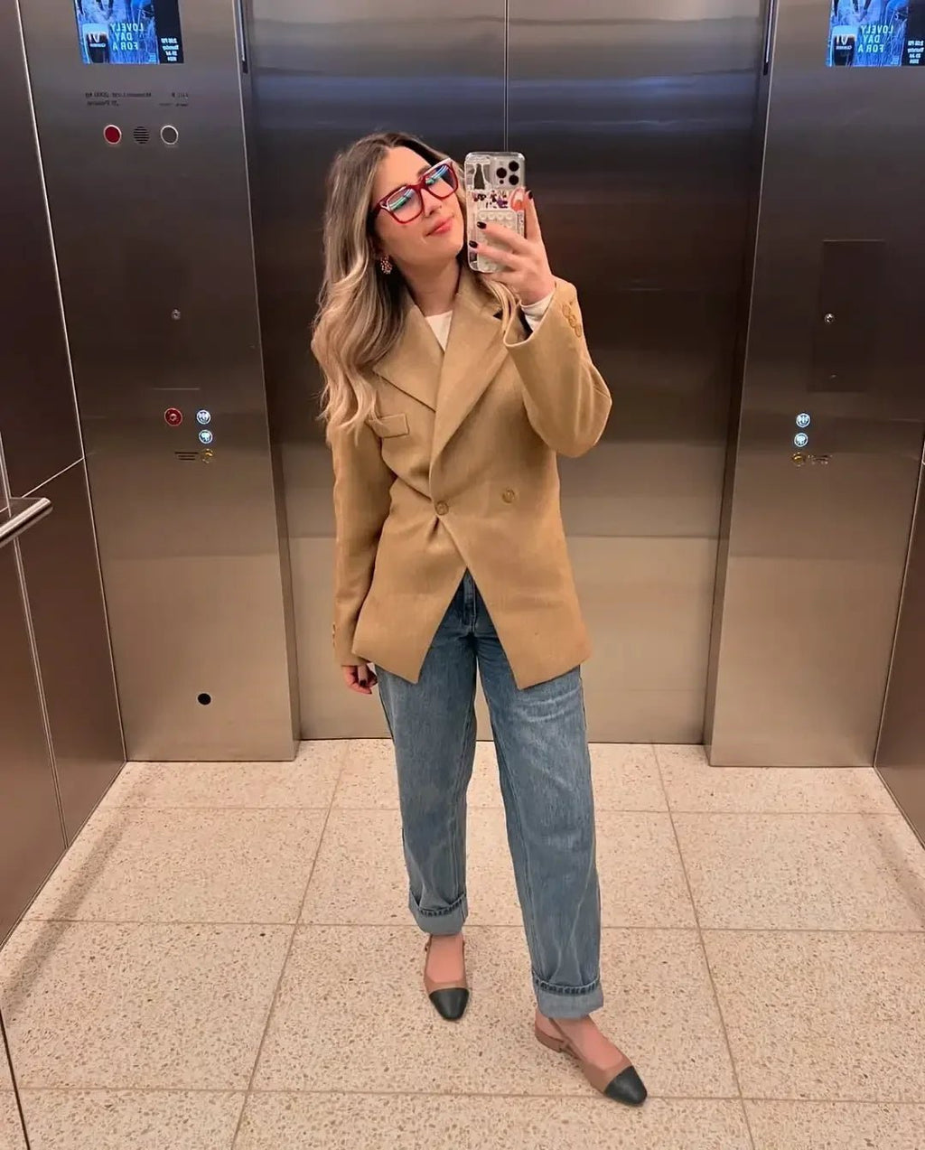 Aleena Blazer Jacket - Women's Fall and Winter Outerwear - Image 7