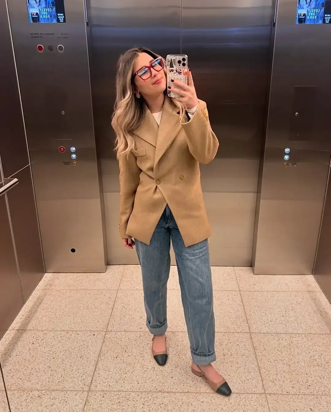 Aleena Blazer Jacket - Women's Fall and Winter Outerwear - Image 7