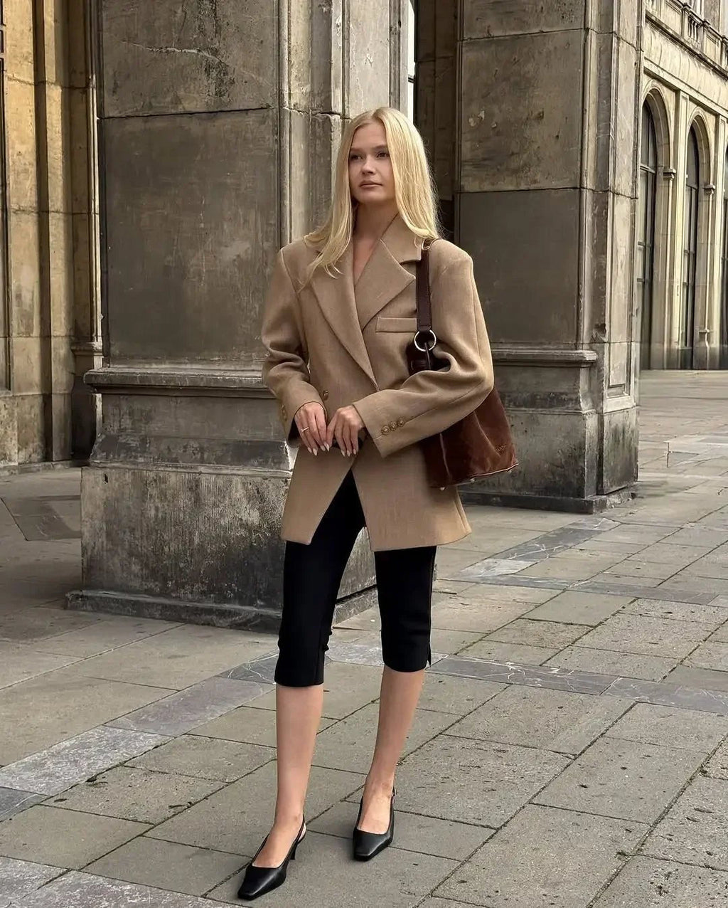 Aleena Blazer Jacket - Women's Fall and Winter Outerwear - Image 6