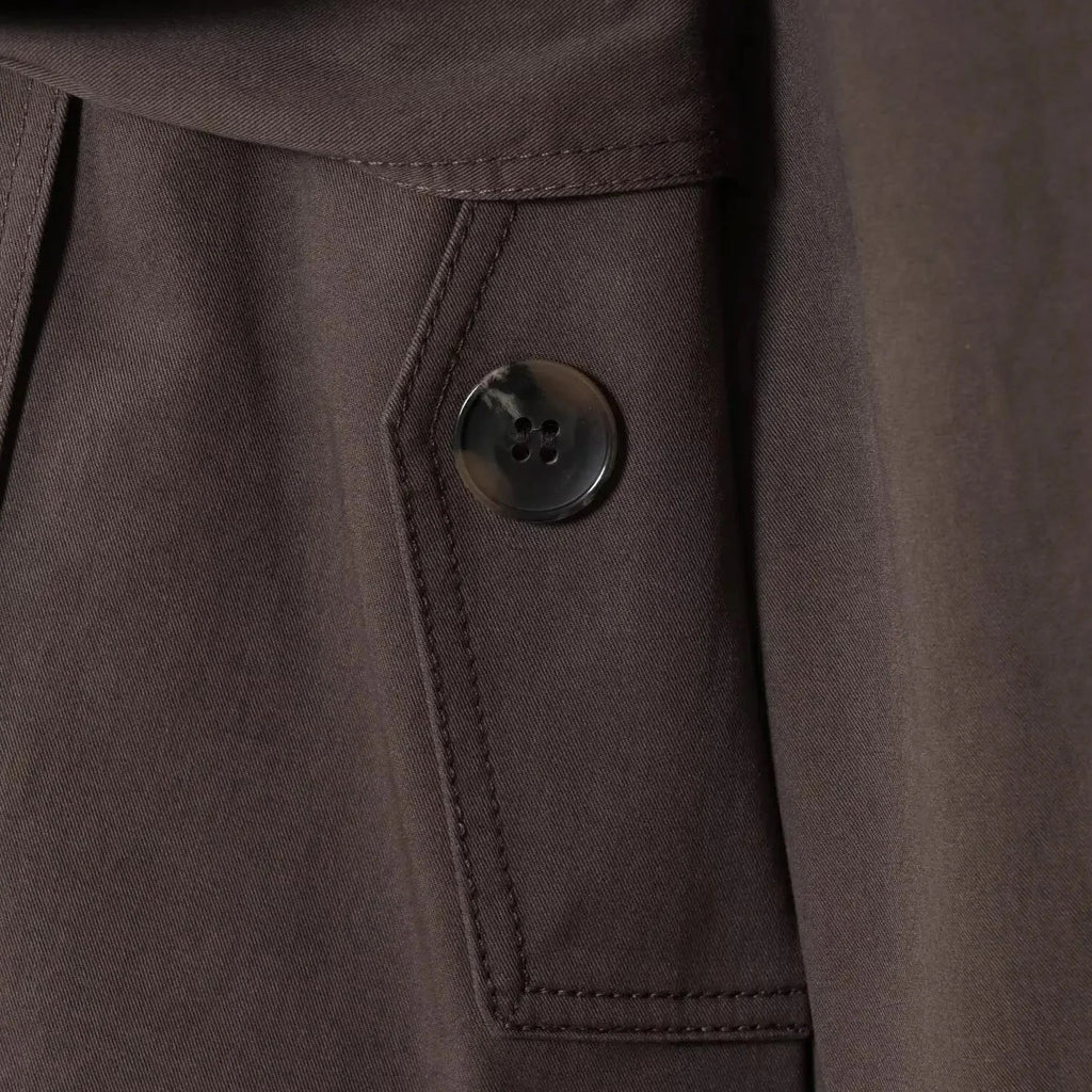 Alianna Belted Short Trench Coat - Women's Fall and Winter Outerwear - Image 9