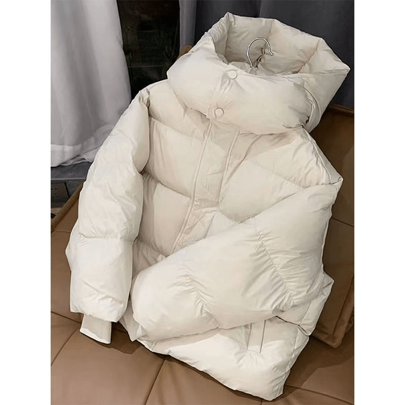 Adaure Women's Thick Hooded Puffer Jacket - Winter Padded Coat - Image 5