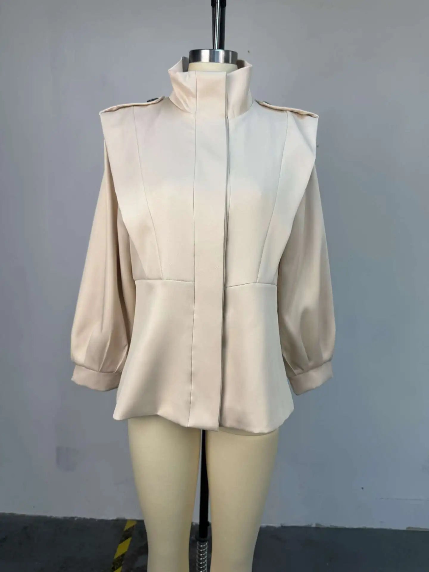 Camille Belted Short Trench Coat - Women's Fall and Winter Outerwear - Image 4