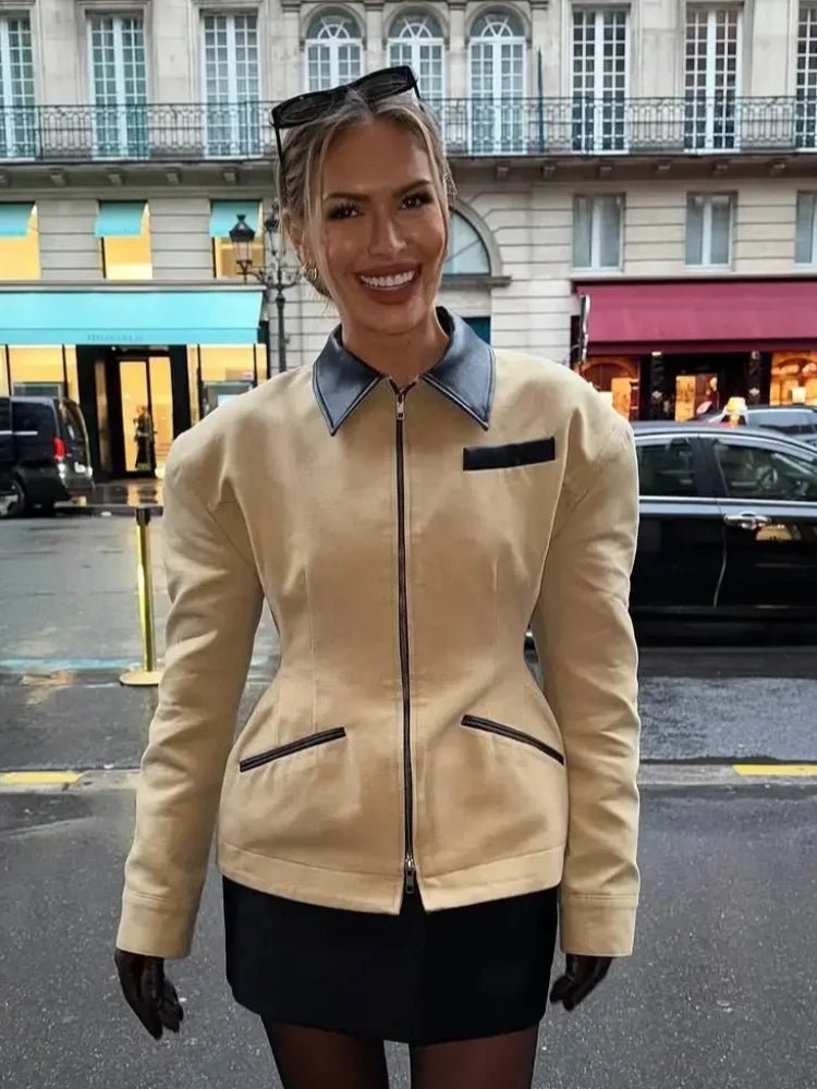 Elvira Short Tailored Jacket - Women's Fall and Winter Outerwear - Image 4