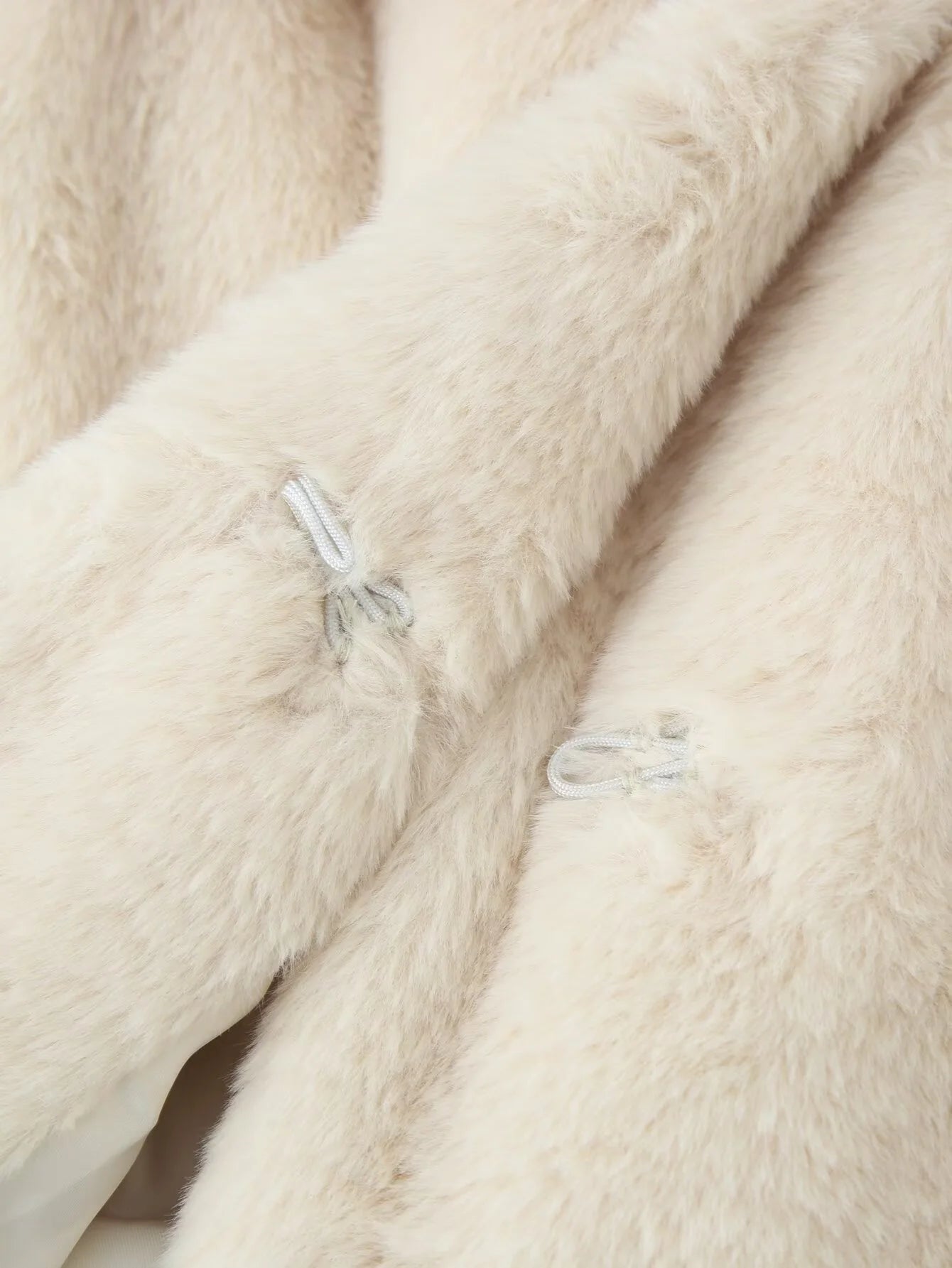 Farrah Faux Fur Coat with Belt - Women's Fall and Winter Outerwear - Image 11