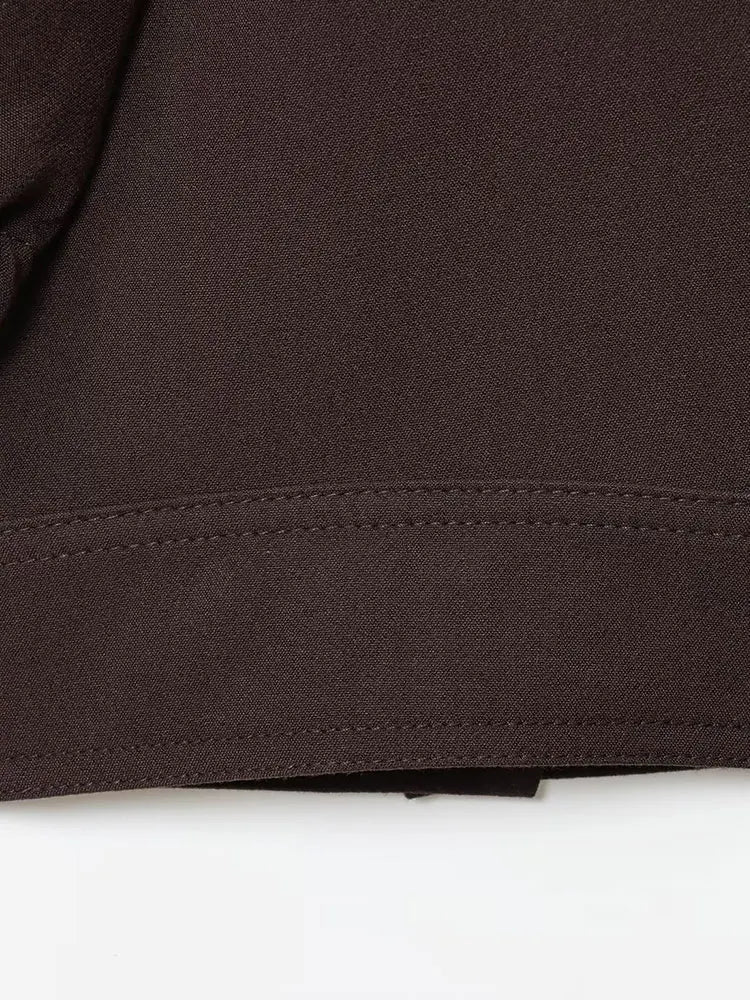 Ginny Flap Pocket Bomber Jacket - Women's Fall and Winter Outerwear - Image 14