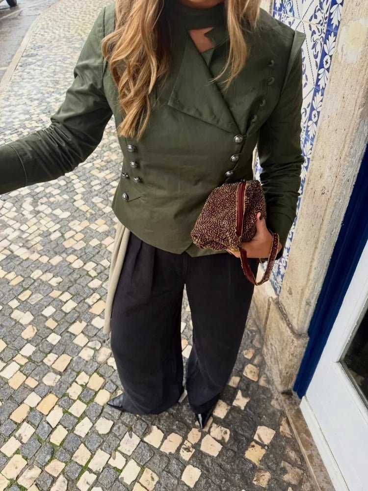 Leslie Statement Blazer Jacket - Women's Fall and Winter Outerwear