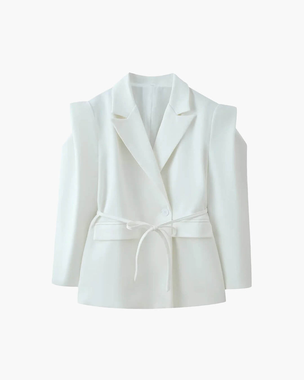 Megan Tie-Front Blazer - Women's Fall and Winter Outerwear - Image 4