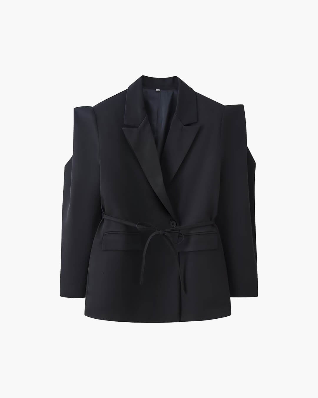 Megan Tie-Front Blazer - Women's Fall and Winter Outerwear - Image 3