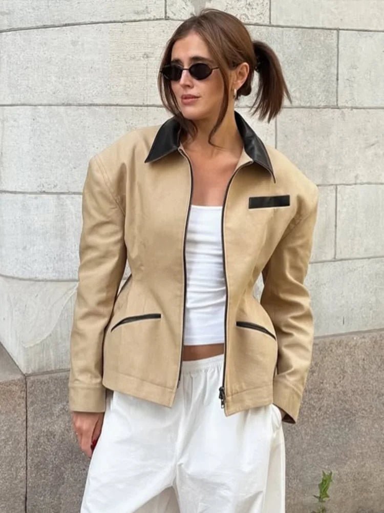 Natalie Hourglass Fit Structured Jacket - Women's Fall and Winter Outerwear - Image 3
