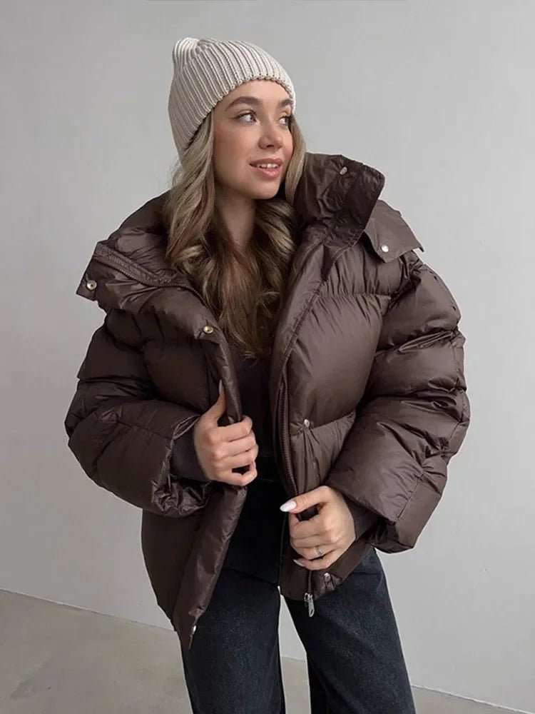 Rosalie Puffer Jacket - Women's Fall and Winter Outerwear - Image 3