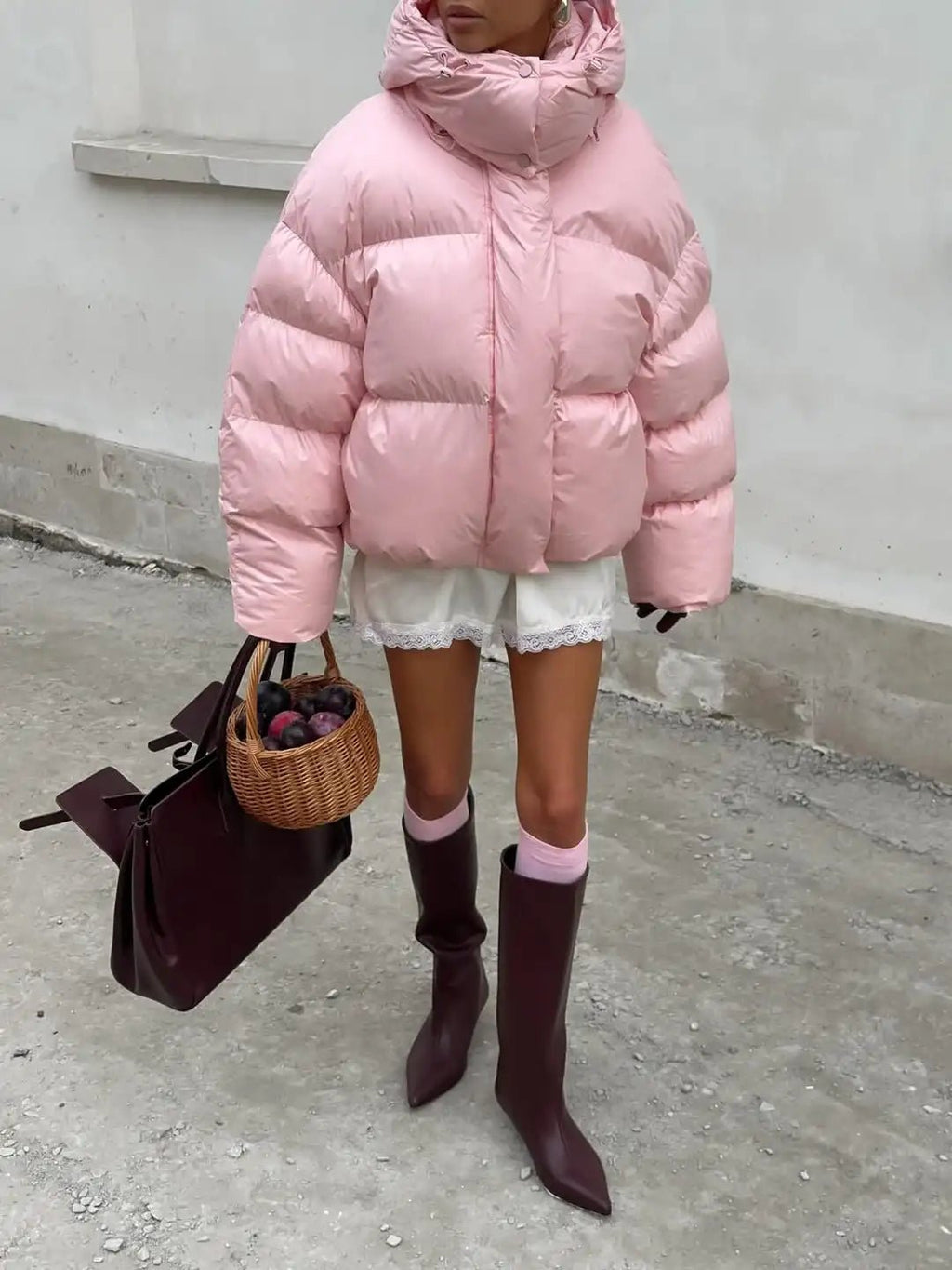 Vina Hooded Puffer Jacket - Women's Fall and Winter Outerwear