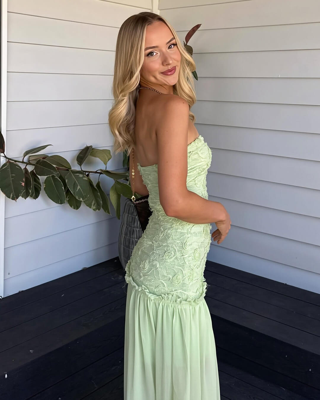 Alice Strapless Floral Lace Maxi Dress - Elegant Occasion Dress for Women - Image 6