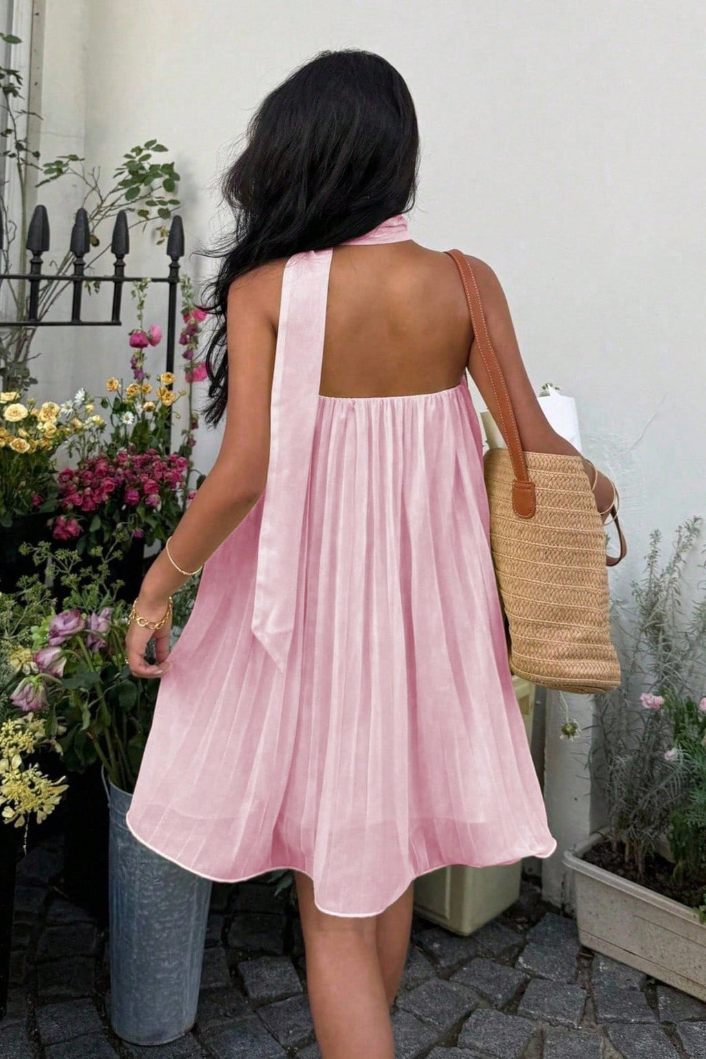 Aliya Ruched Bandeau Mini Dress - Elegant Occasion Dress for Women - Image 9